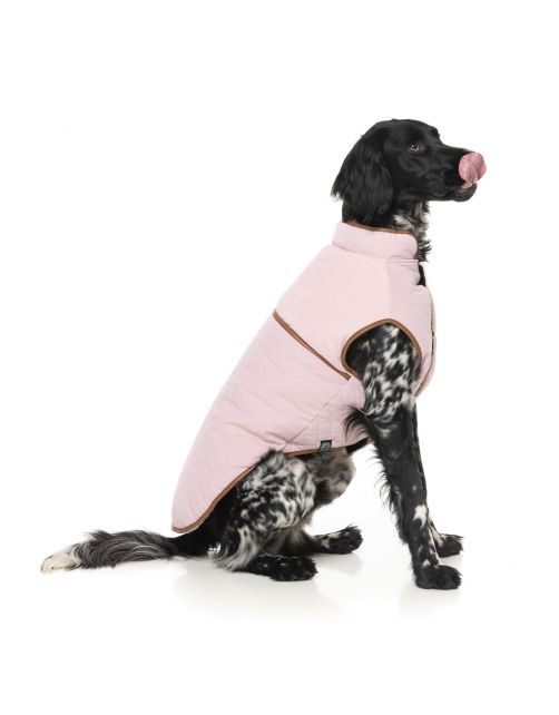 Fuzzyard Ivanhoe Jacket Roze - Hondenkleding