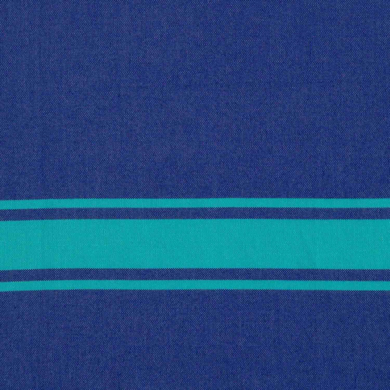 Febronie Fouta Traditionelle St Tropez bleu grec/turquoise - 100x200 cm