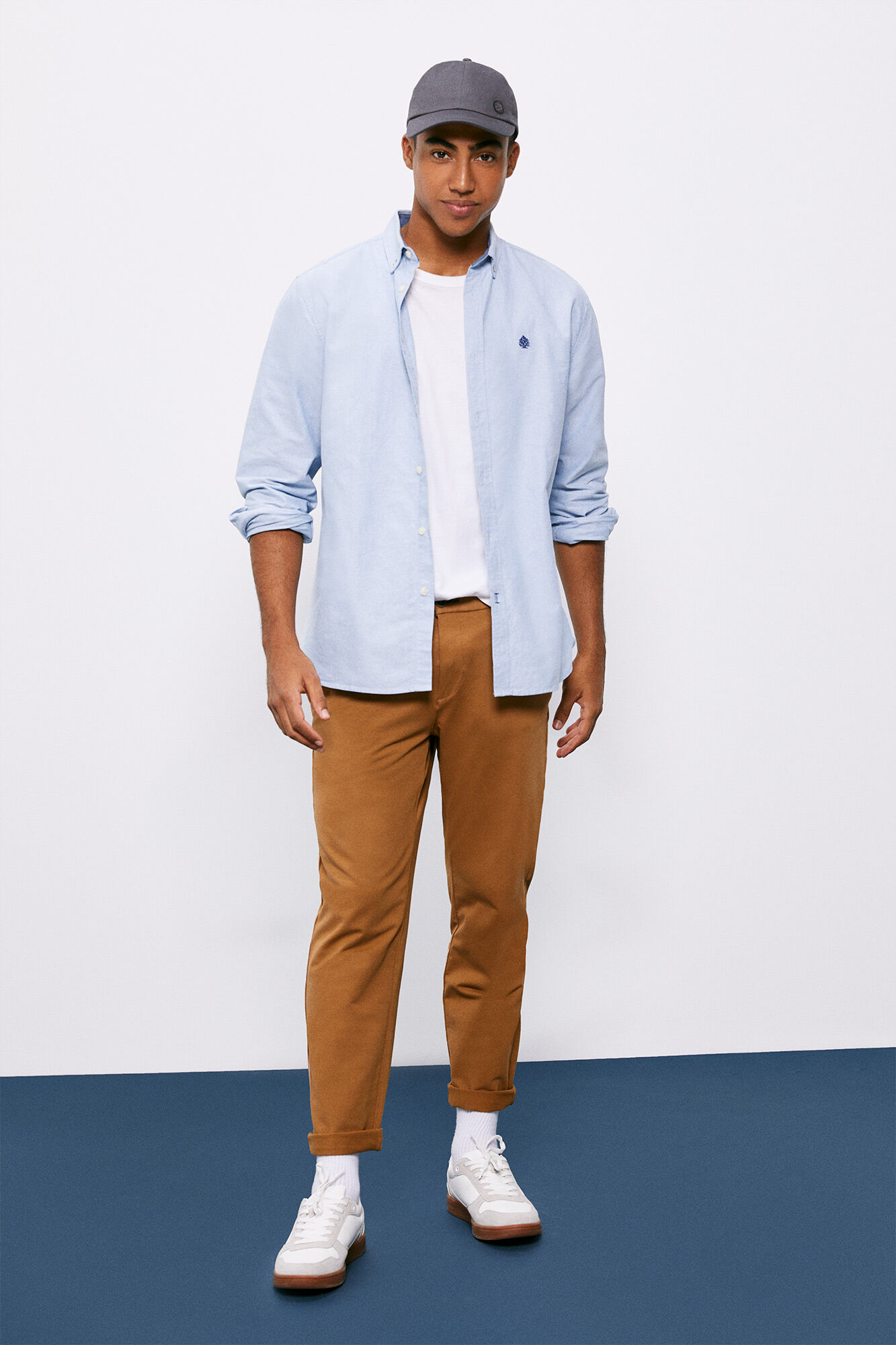 Comfort knit chino - tostado