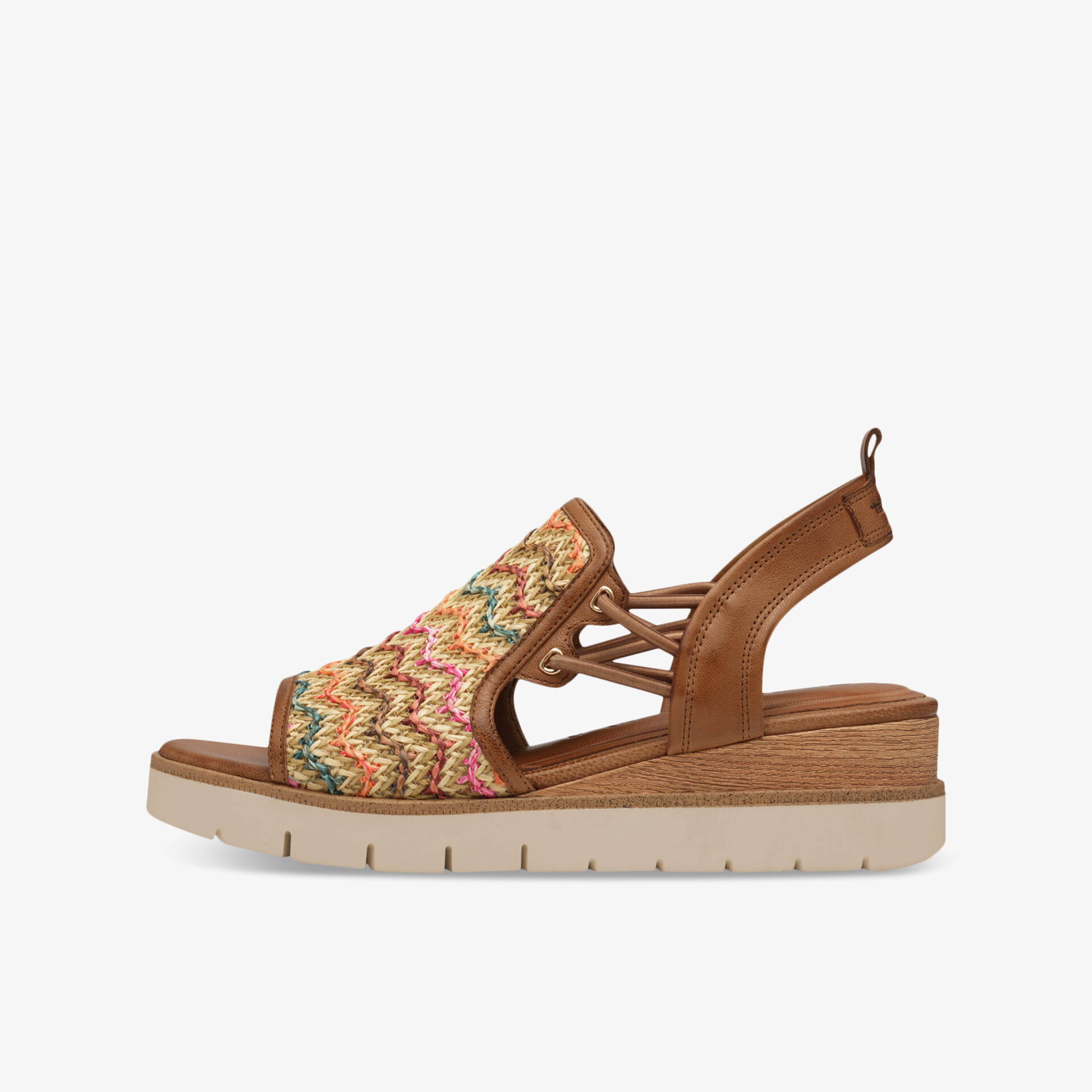 Tamaris Damen Keilsandalen mehrfarbig