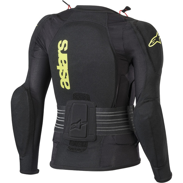 Alpinestars - Gilet anatomique de protection Enfant Bionic Plus Youth Noir / Jaune fluo
