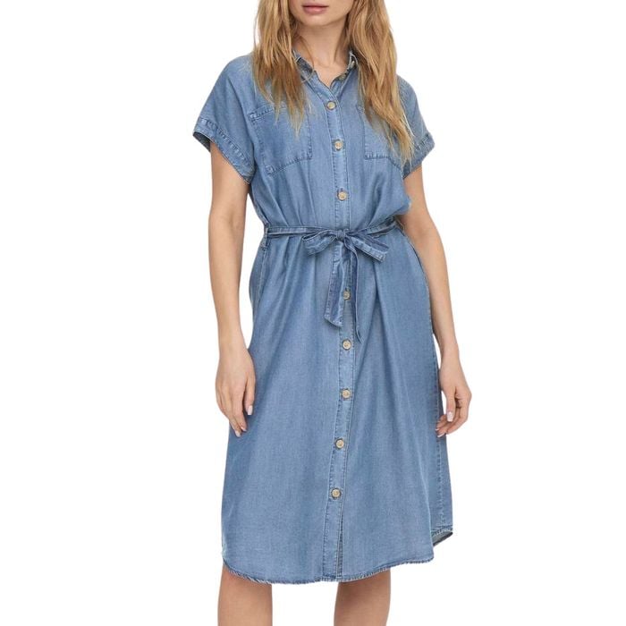 Only Pema Denim Jurk Dames