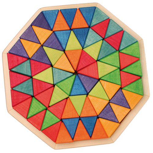 Grimm's puzzel achthoek - large - 72st