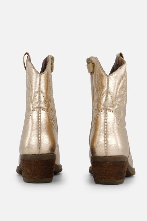 Muyters Cowboylaarzen goud Pu