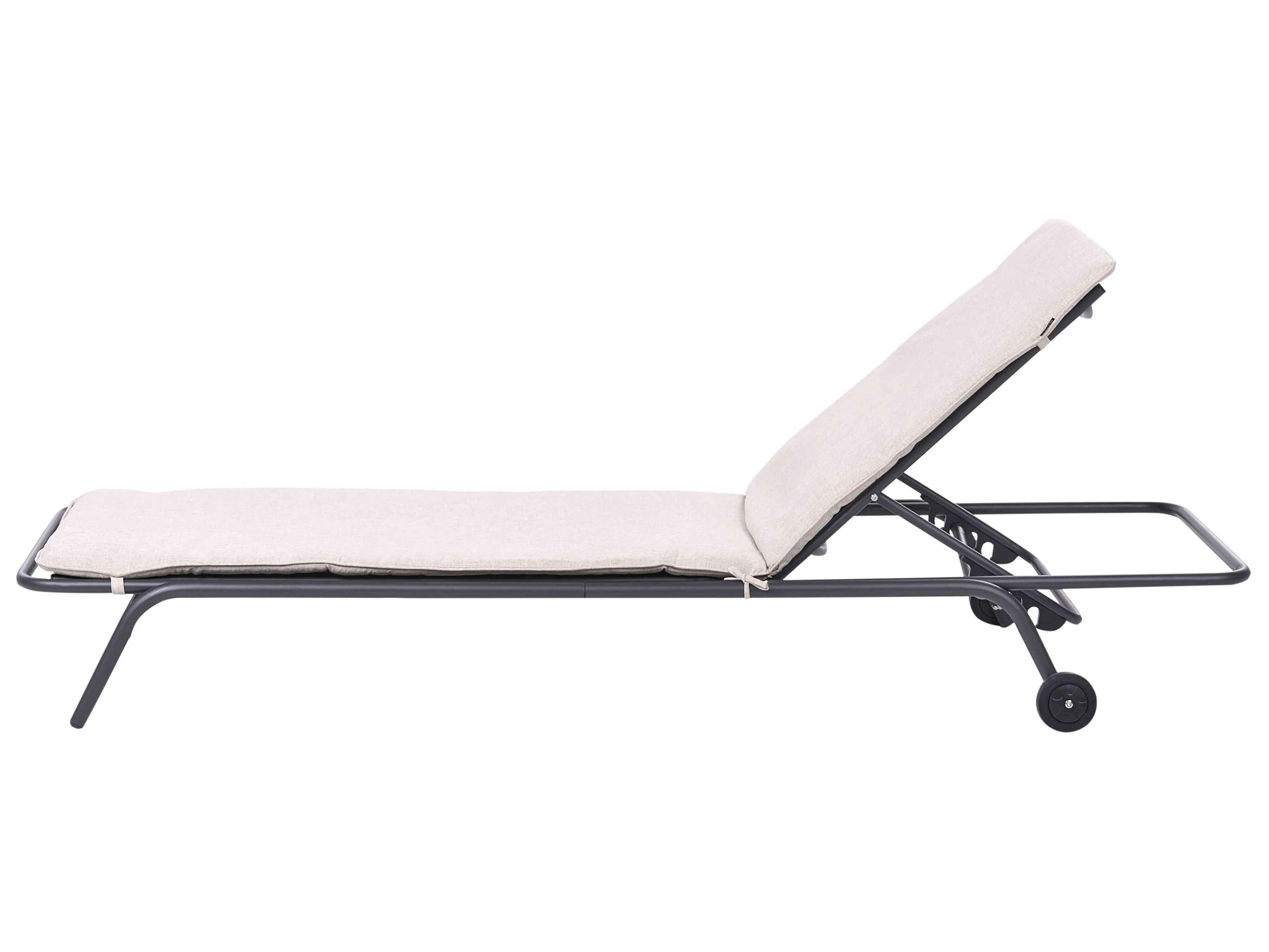 Ligstoel VOLTERRA Metaal Beige