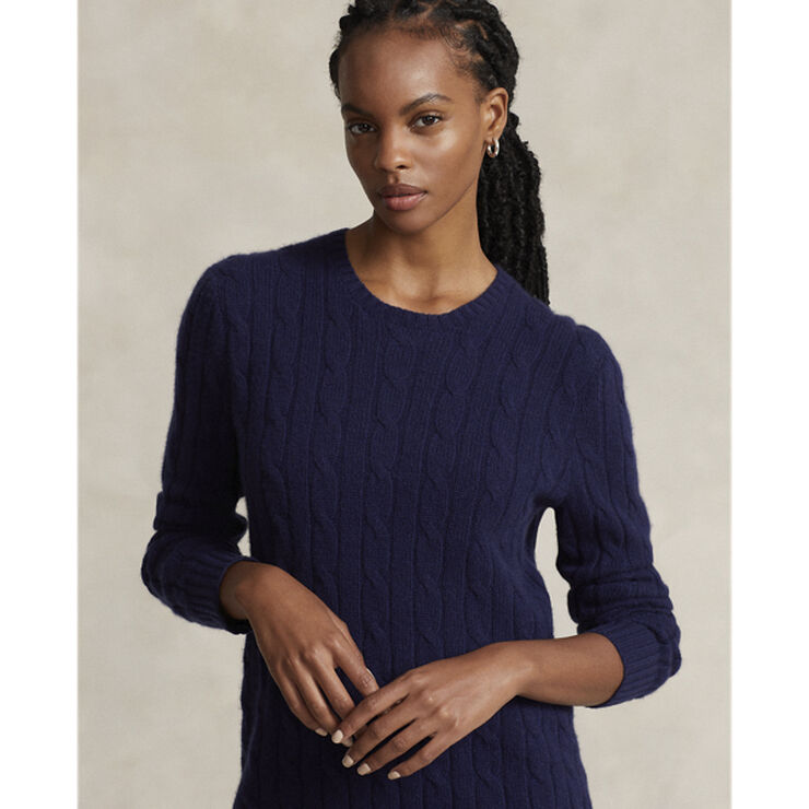 Polo Ralph Lauren 2/12 CASHMERE SFA-LSL-SWT Bright navy