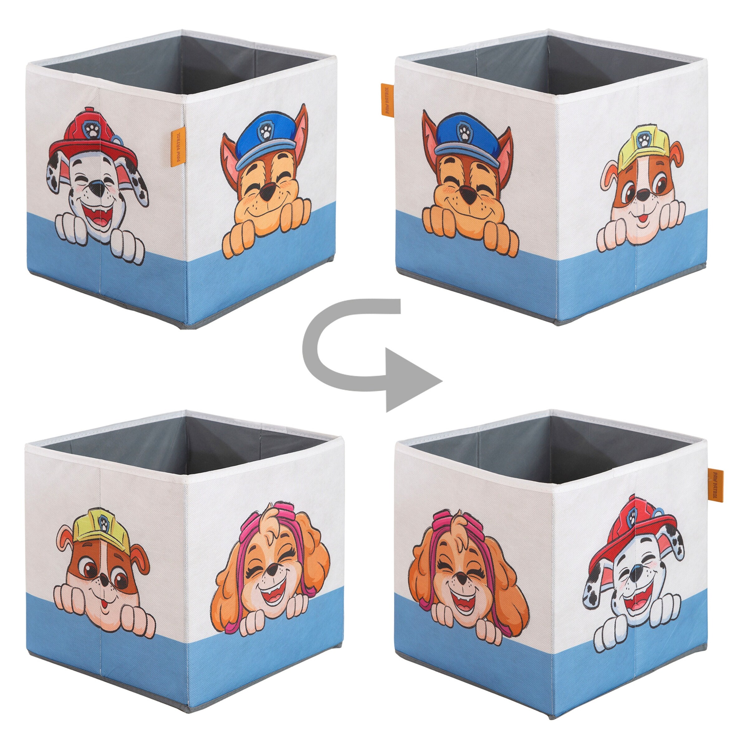 roba Aufbewahrungsbox 2-teilig Paw Patrol
