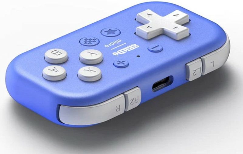 8BITDO - Micro Gamepad - Zwart - Ergonomisch Ontwerp