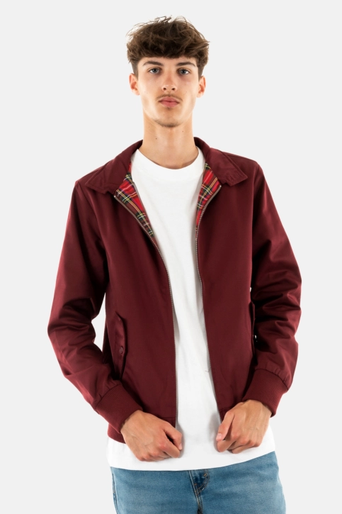 Blousons et vestes harrington original burgundy