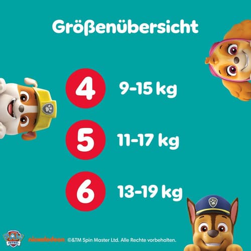 Pampers Baby-Dry Pants Paw Patrol Edition Gr. 6, Single Pack, 13-19kg