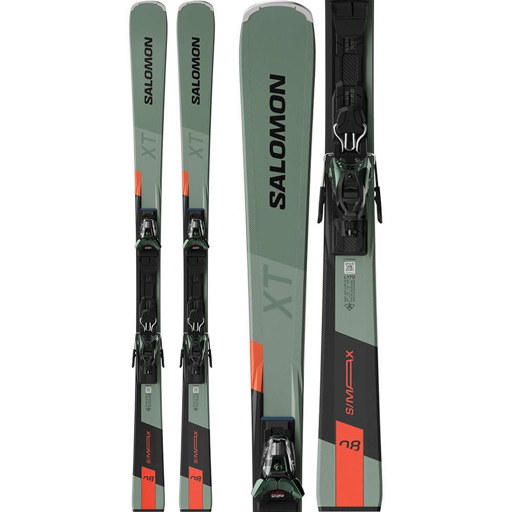 Salomon S/MAX 8 XT 24/25 Ski inkl. MI12 GripWalk® Bindung
