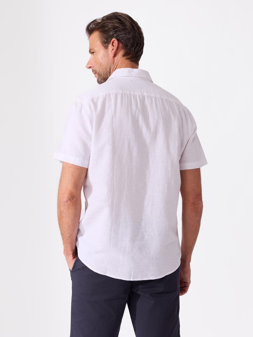 Elia skjorte Bright White