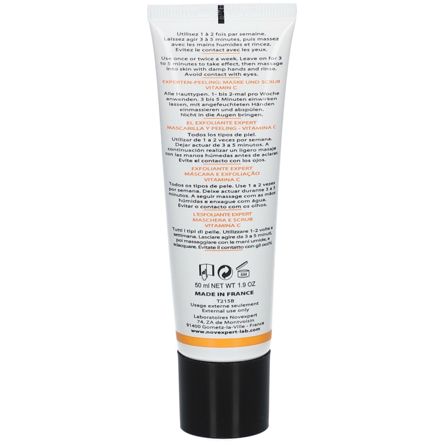 Laboratoires Novexpert L'Exfoliant Expert Maske & Peeling