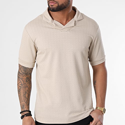 Polo Manches Courtes UY792 Beige