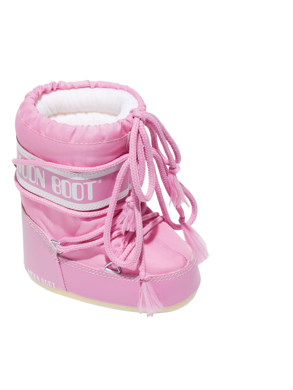 MOON BOOT  Icon Mini Nylon børnestøvler, Light Pink - str. 19/22