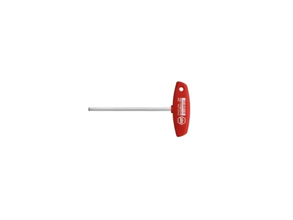 Wiha 334R, T-håndtag unbrakonøgle, Metric, 1 stk, Krom-vanadium-stål, 10 mm