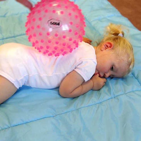 Balle Sensorielle Rose - LUDI