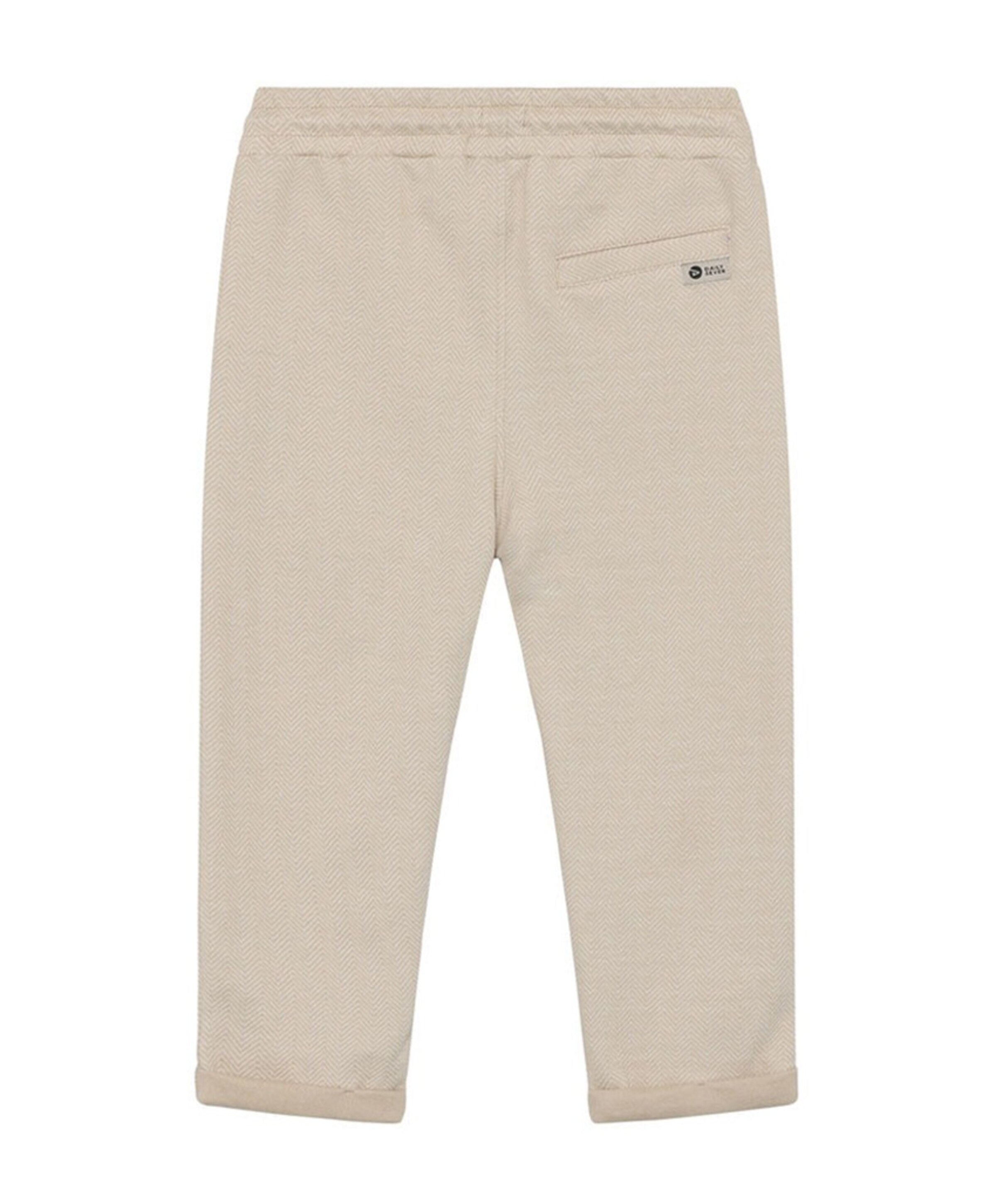 Daily7 Herringbone jongens broek beige