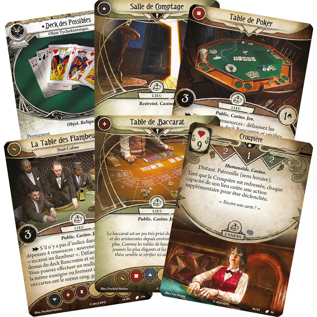 Horreur à Arkham : Le Jeu de Cartes - Fortune et Folie