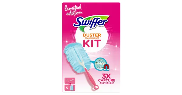 Swiffer Pink Staubmagnet Starterset