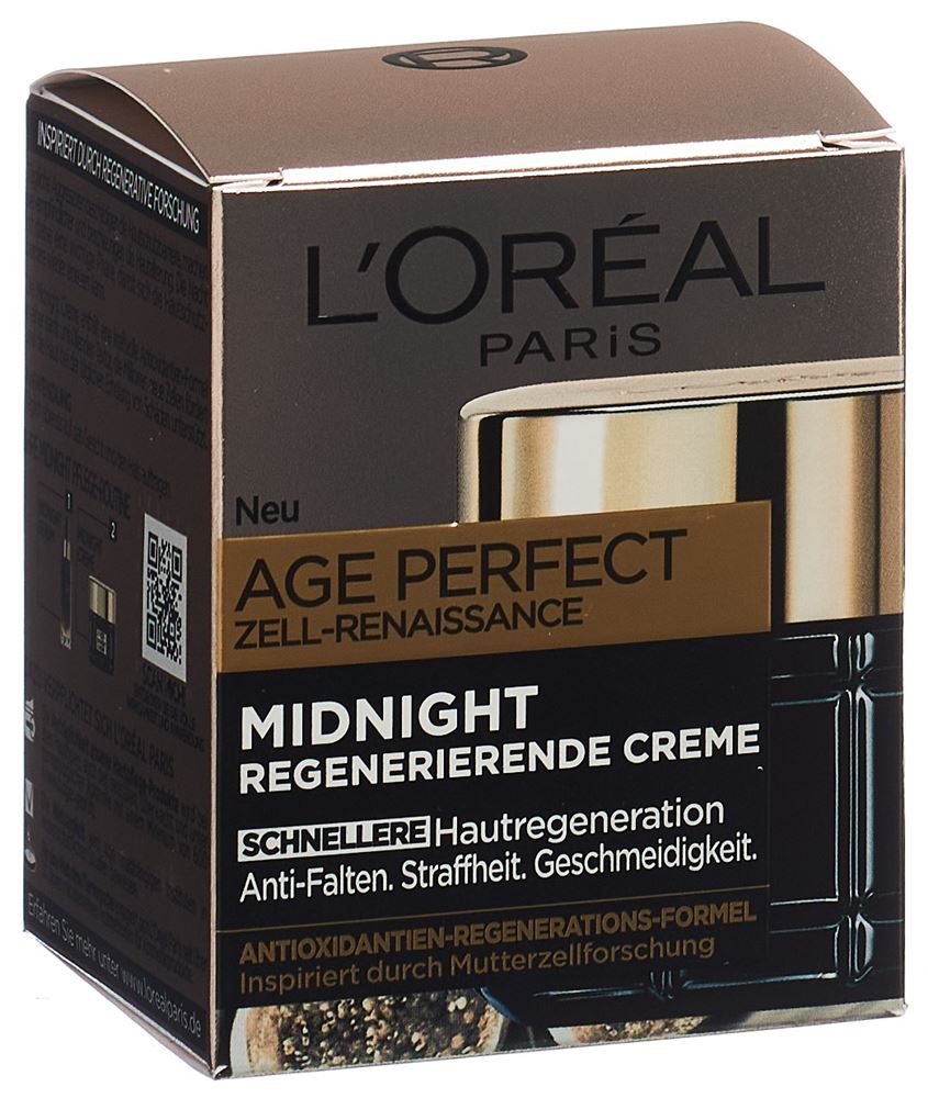 L'OREAL PARIS Age Perfect Zell-Renaissance Midnight Creme<br>50 ml, Topf