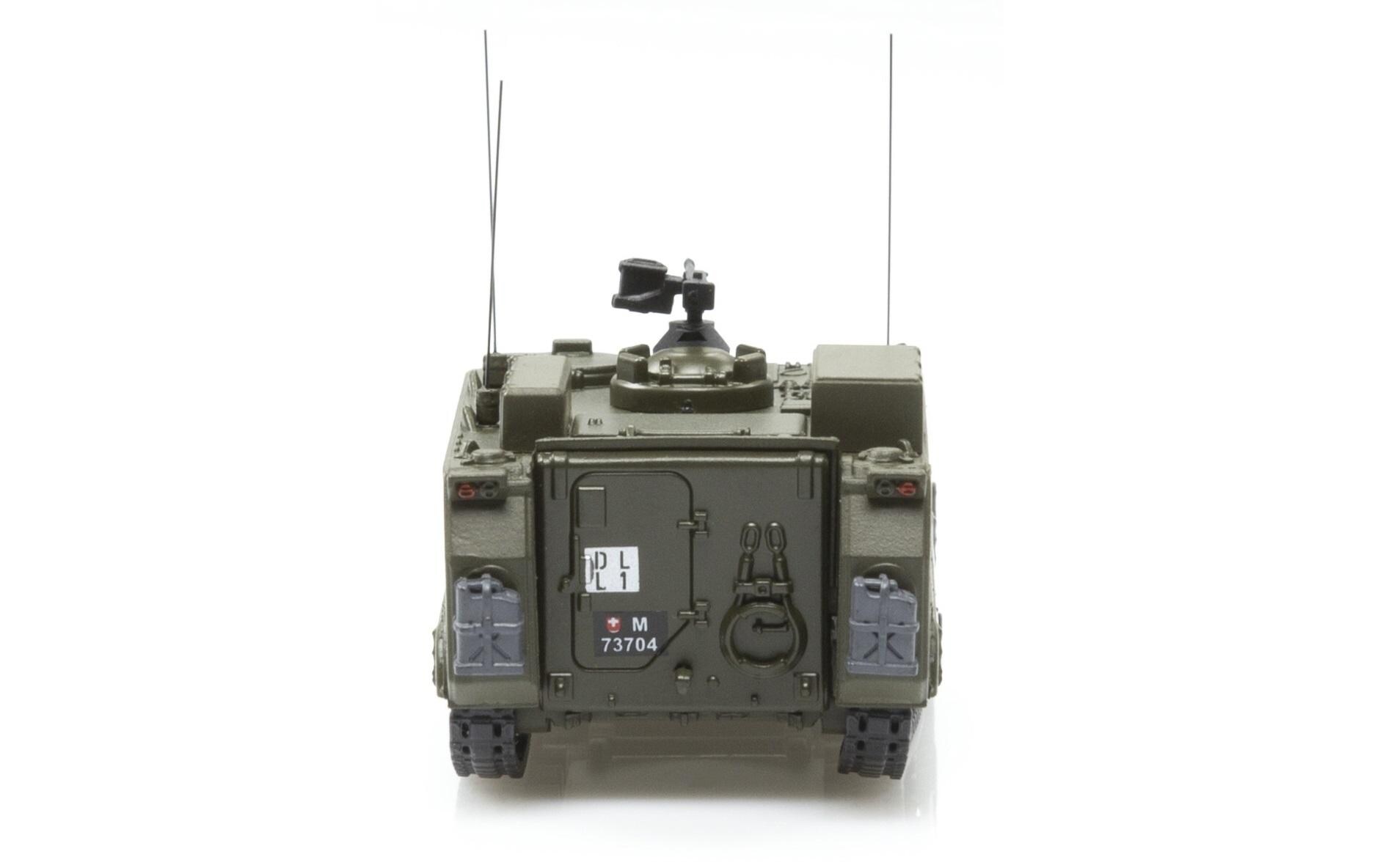 M113 Geniepanzer 63 mit Räumschild 1:87H0 Panzer Modell