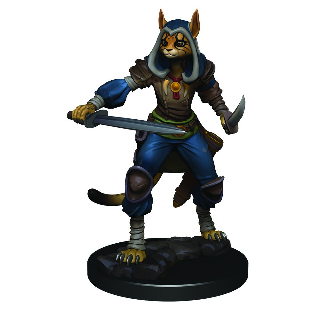 D&D Icons of the Realms Premium Figures - Female Tabaxi Rogue
