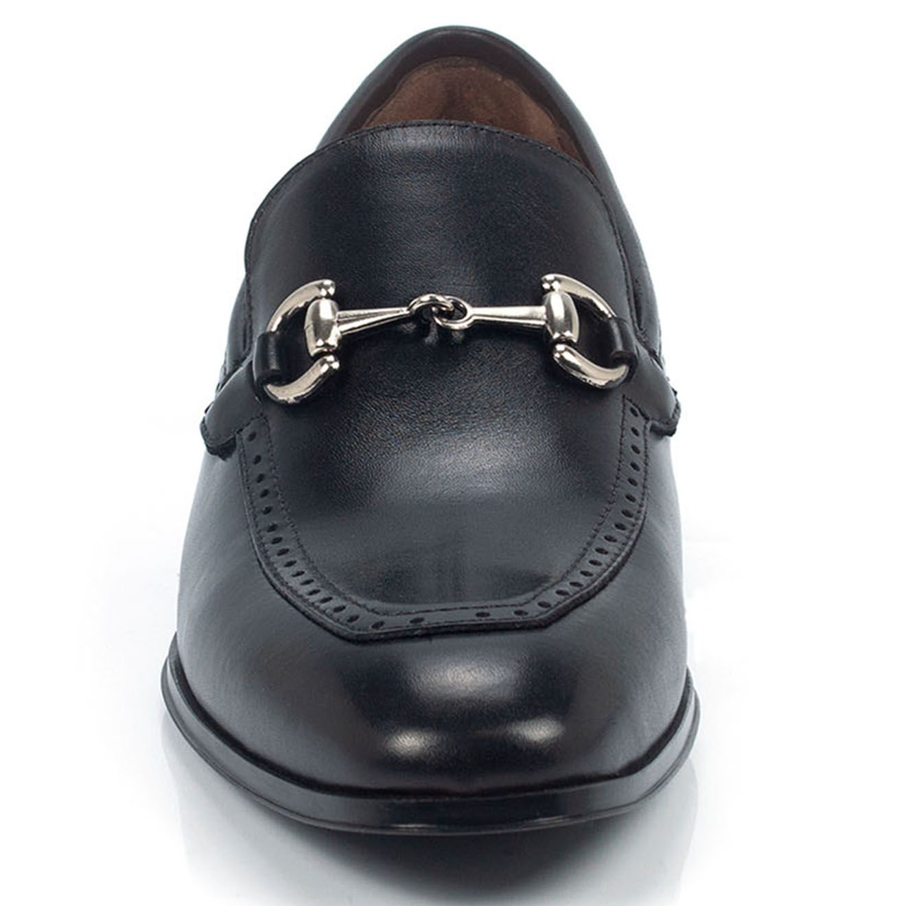Ortiz & Reed Mocassins en Cuir Bestivo noirs