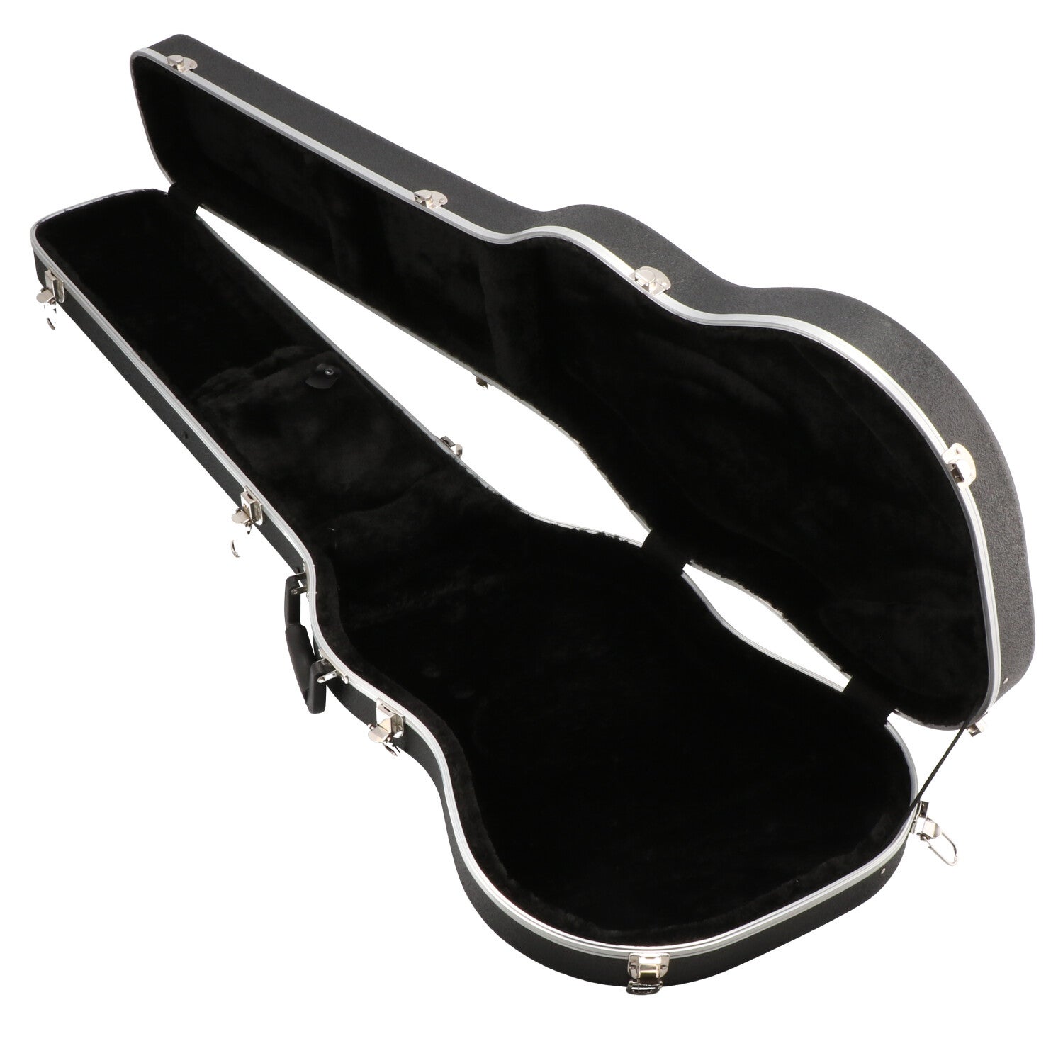 Fazley Protecc ABBK ABS koffer voor J- & P-stijl elektrische basgitaar zwart