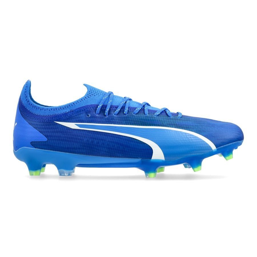 PUMA Ultra Ultimate FG/AG Gear Up - Bleu/Blanc/Vert Femme