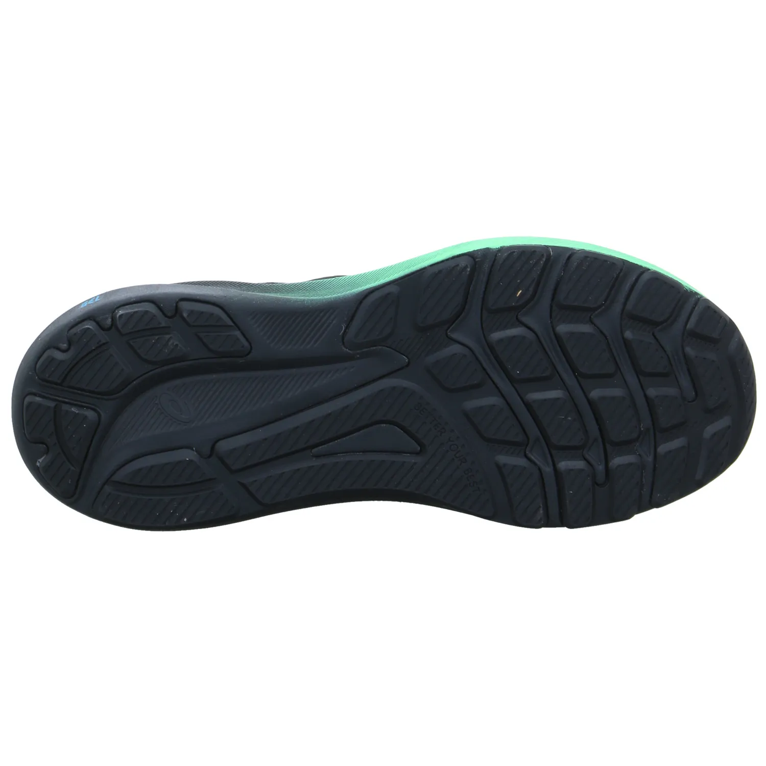 ASICS Kinder Sportschuh Schwarz Synthetik