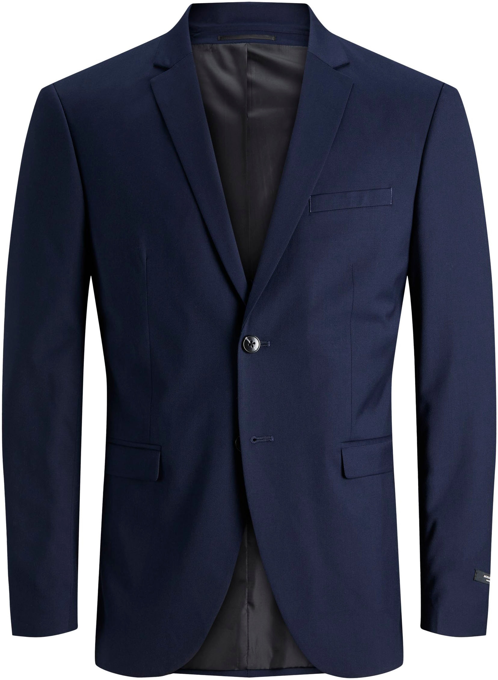 Jack & Jones Sakko »JPRFRANCO  Blazer mit 2-Knopf-Form und extra schmalem Schnitt«, unifarben, modisch, slim fit, Kunstfaser
