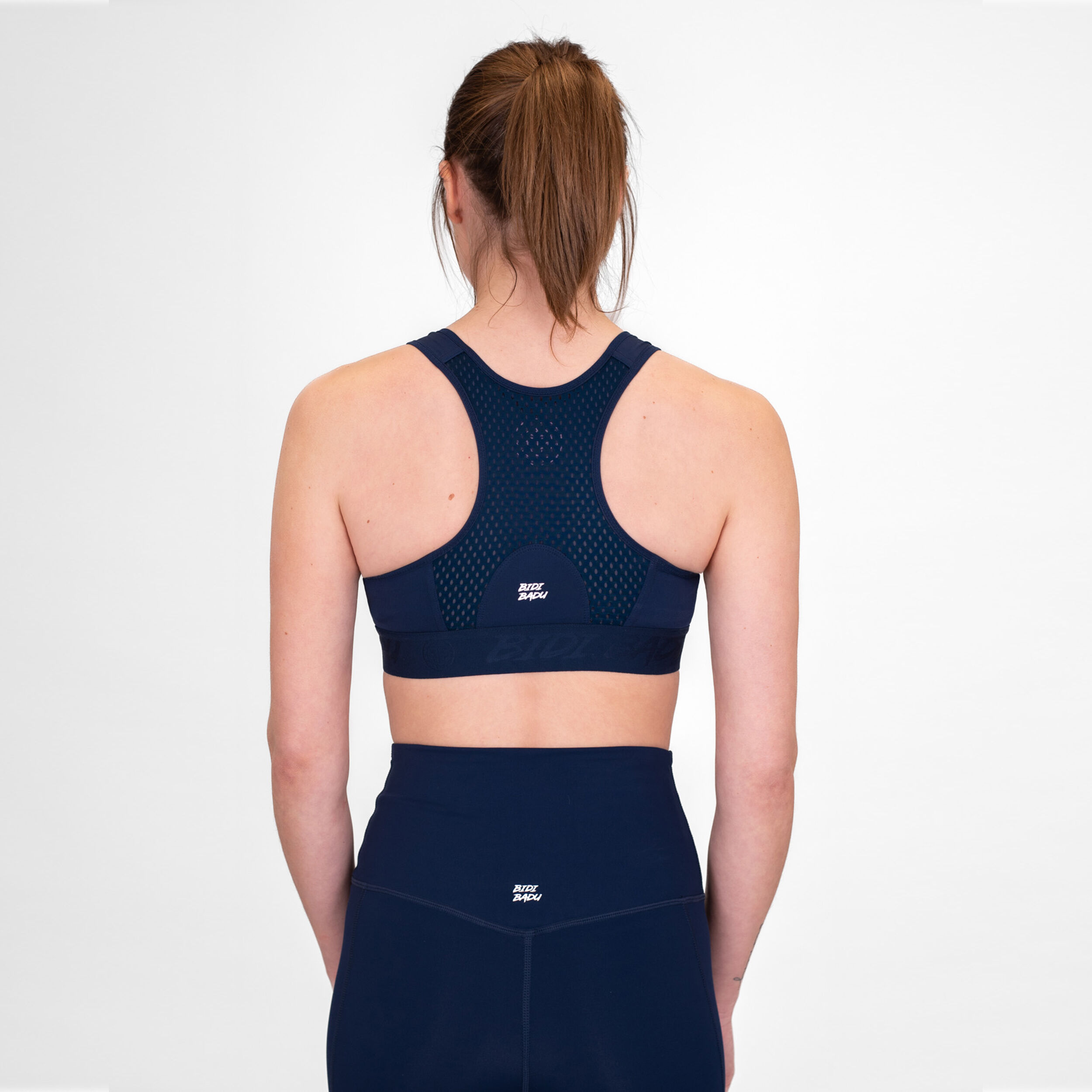 BIDI BADU Crew High Support Soutien-gorge Sport Femmes - Bleu Foncé