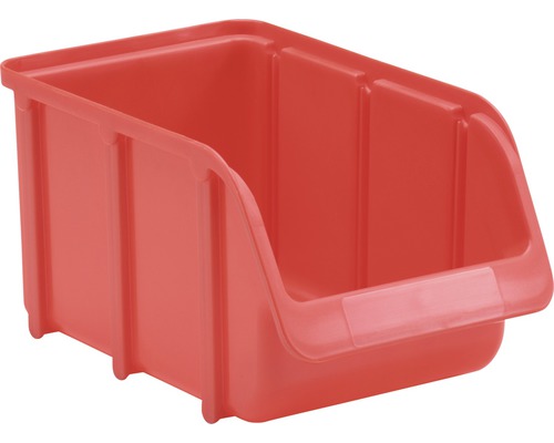 Opbergdoos maat 3, kunststof, rood