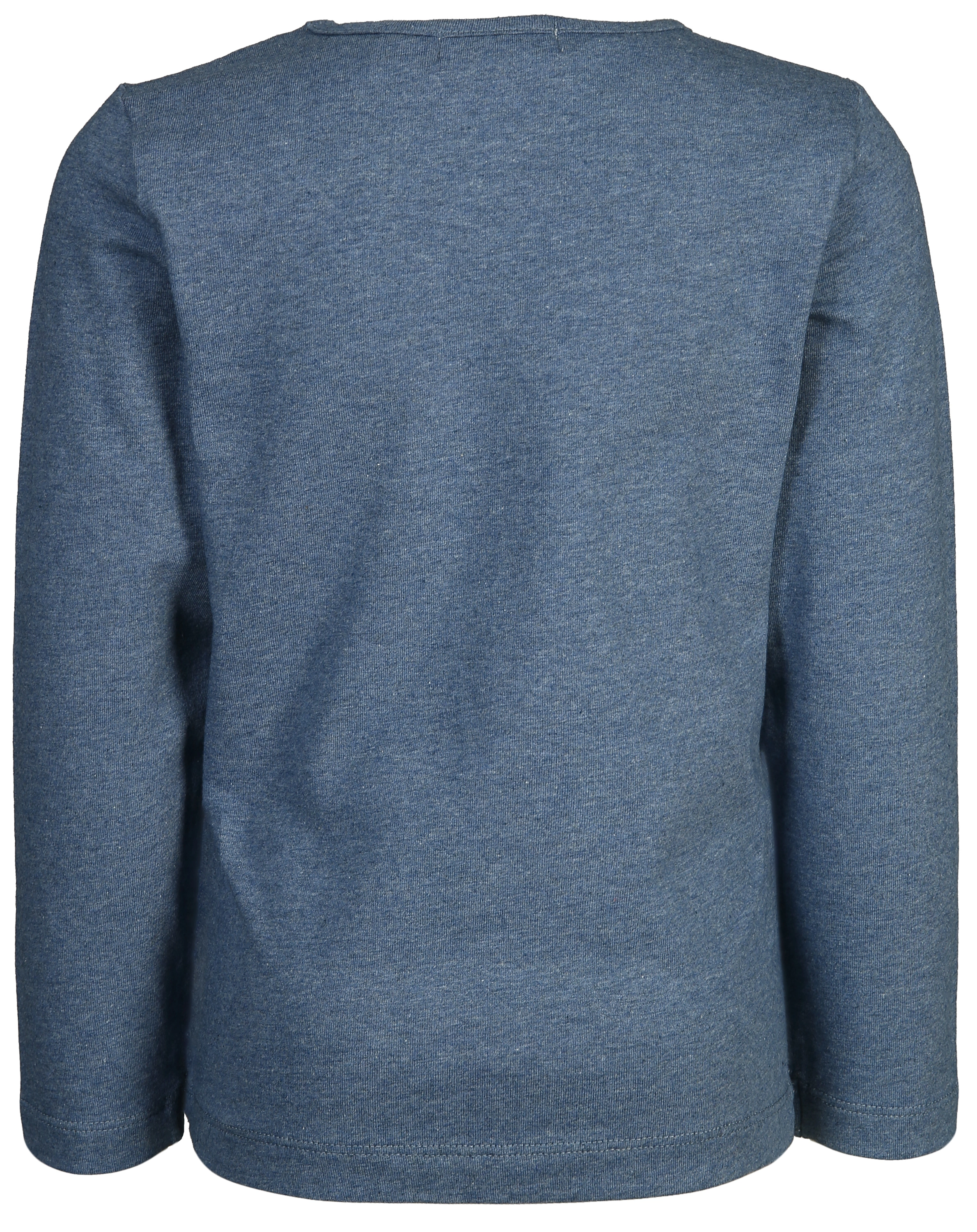 Langarmshirt NEON STERN mit Pailletten in blau