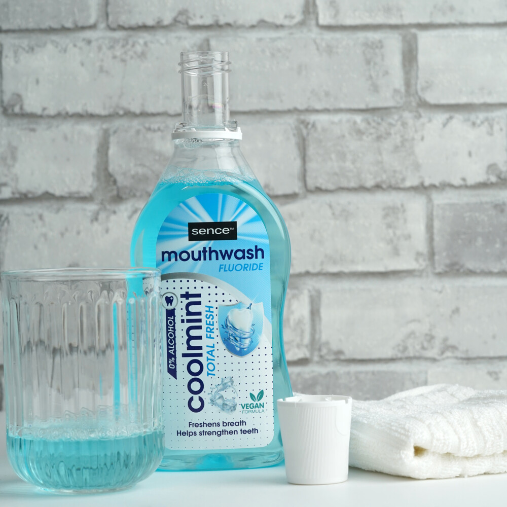 6x Sence Fresh Mondwater Coolmint500 ml