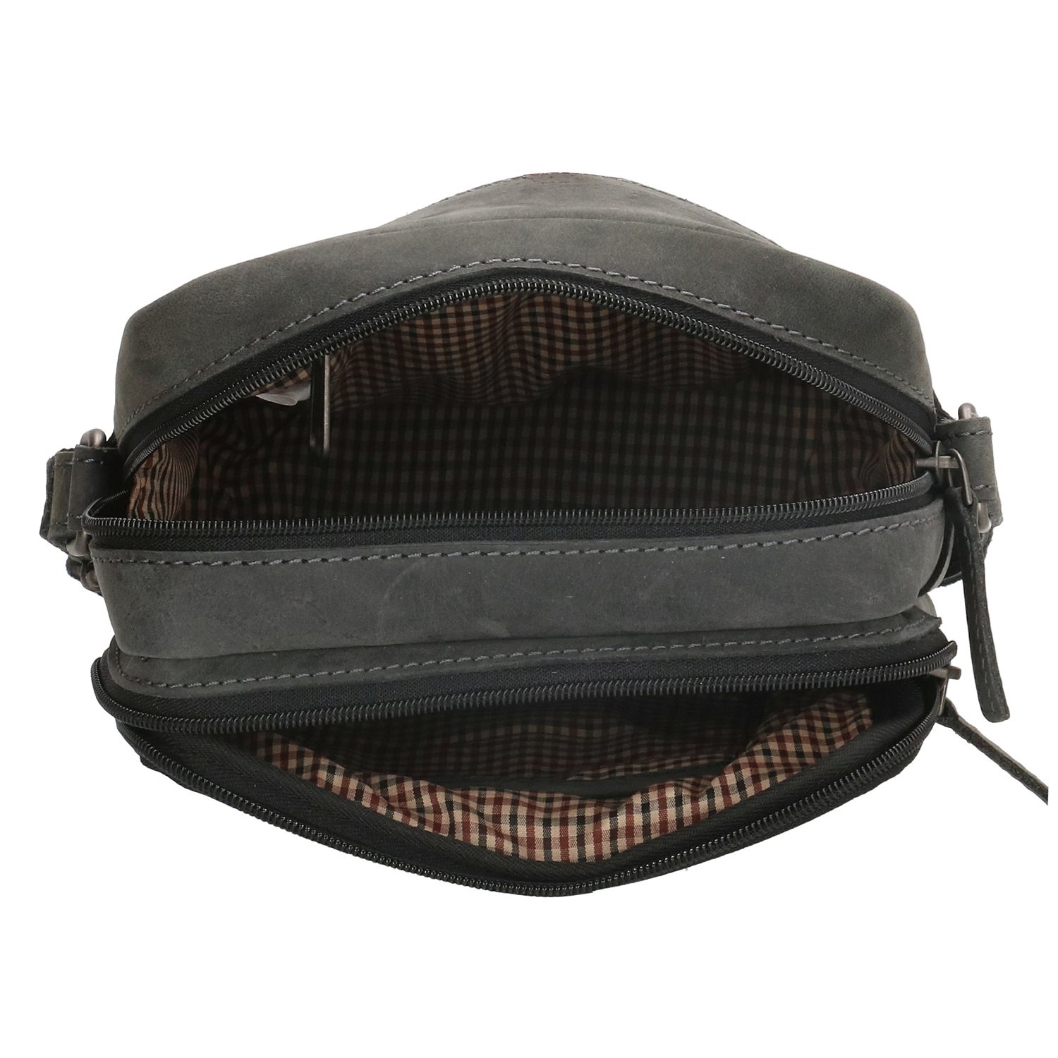 Hide & Stitches Idaho Harmony Schoudertas zwart