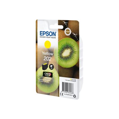 Epson 202 Kiwi - jaune - cartouche d'encre originale