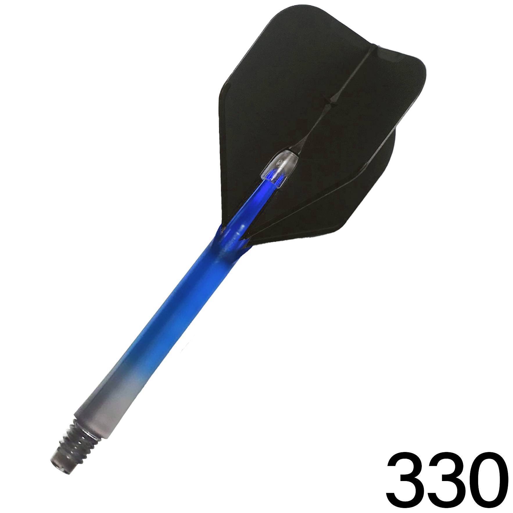 L-Style - L-Shaft Lock Straight N9 TwinColor - Schwarz Blau