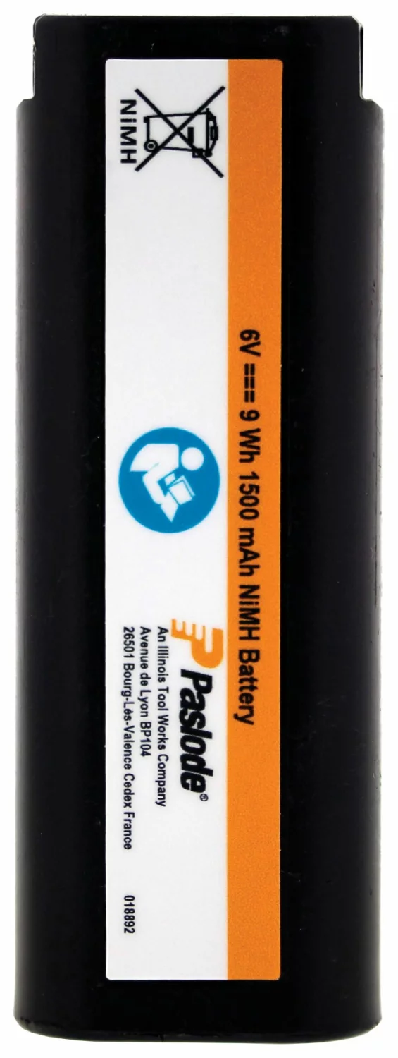 Paslode 018890 6V Nimh accu ovaal - 1,5Ah