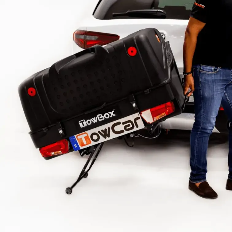 TowBox Anhængerboks V1 Black Edition - 300 liter