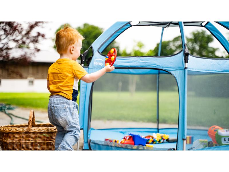 tenty Laufgitter Set Blau Der neue Lieblingsplatz Ihres Kindes