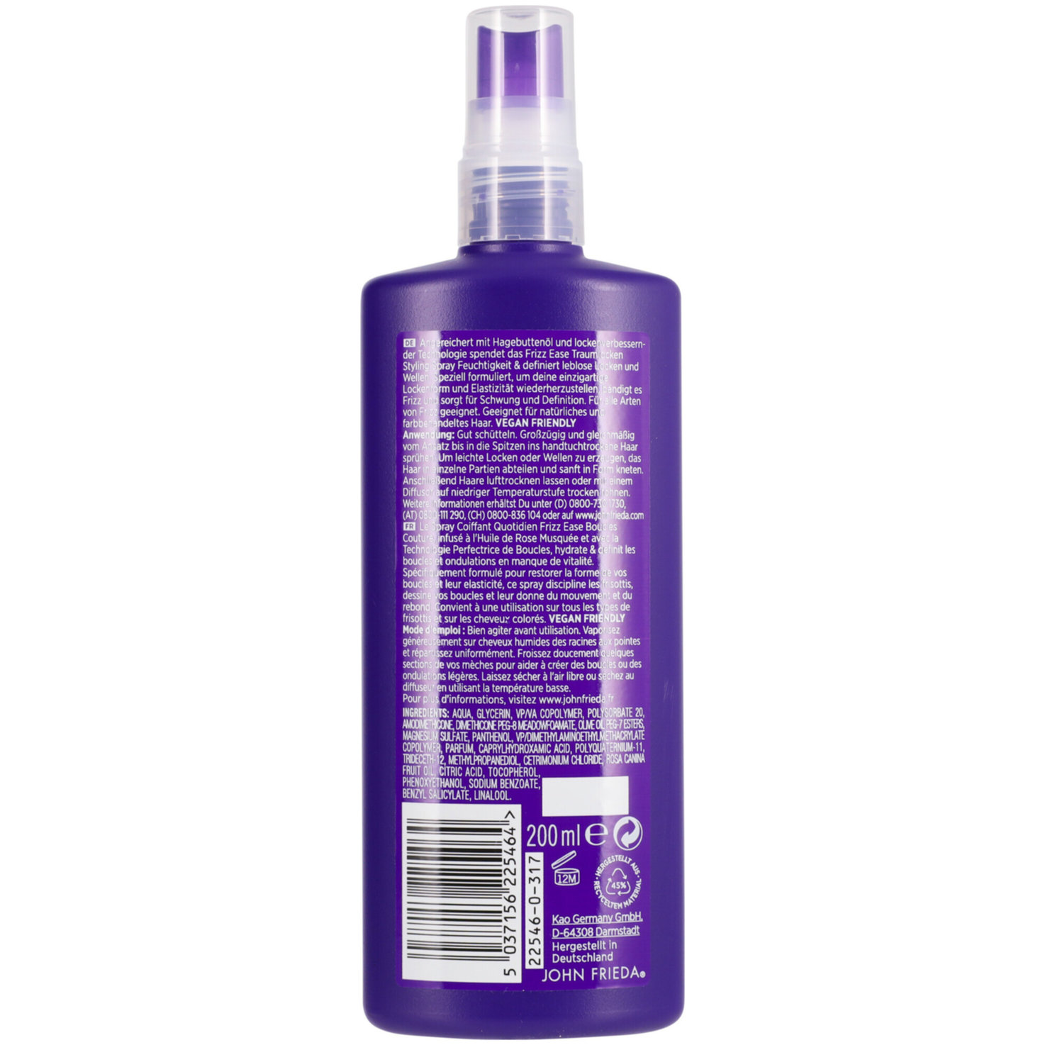 John Frieda Frizz Ease Traumlocken Styling Spray