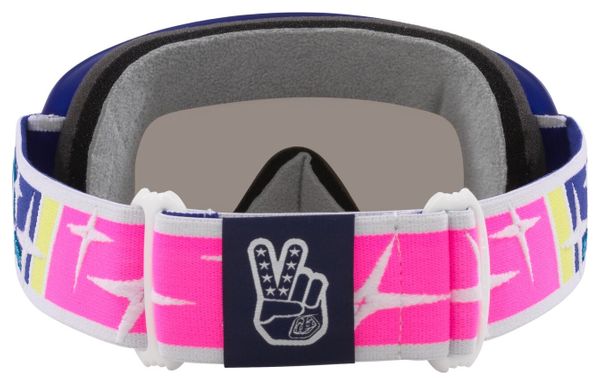 Masque Oakley O-Frame MX x Troy Lee Designs Speed Stars / Ecran Dark Grey / Ref : OO7029-87