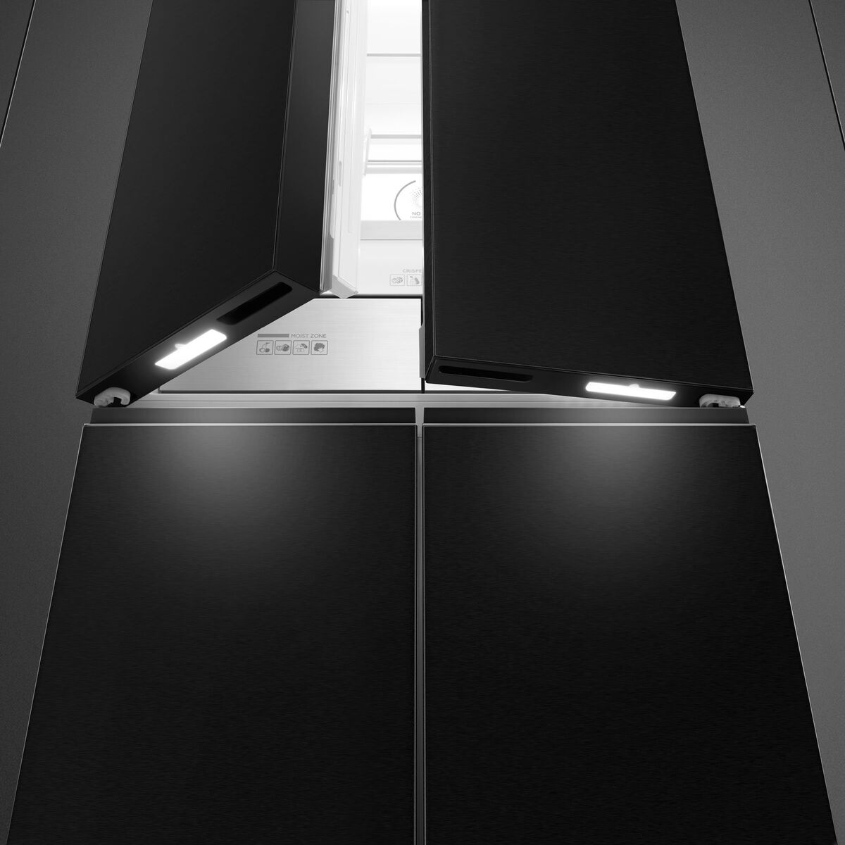 FQI60KD French Door kjøleskap, svart