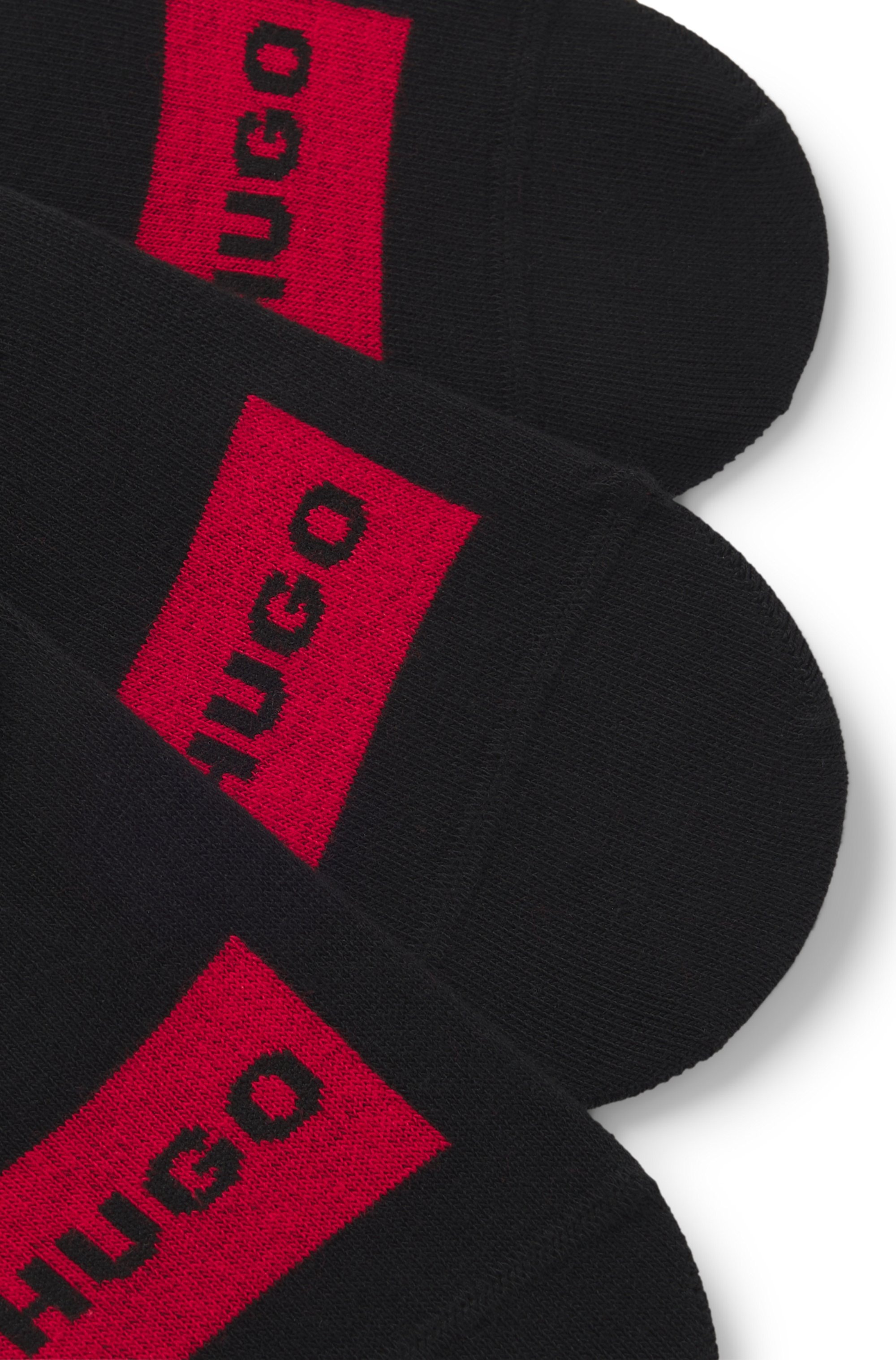 HUGO Underwear Freizeitsocken »3P LC LABEL CC« Packung, 3 Stk. tlg. mit Logostickerei