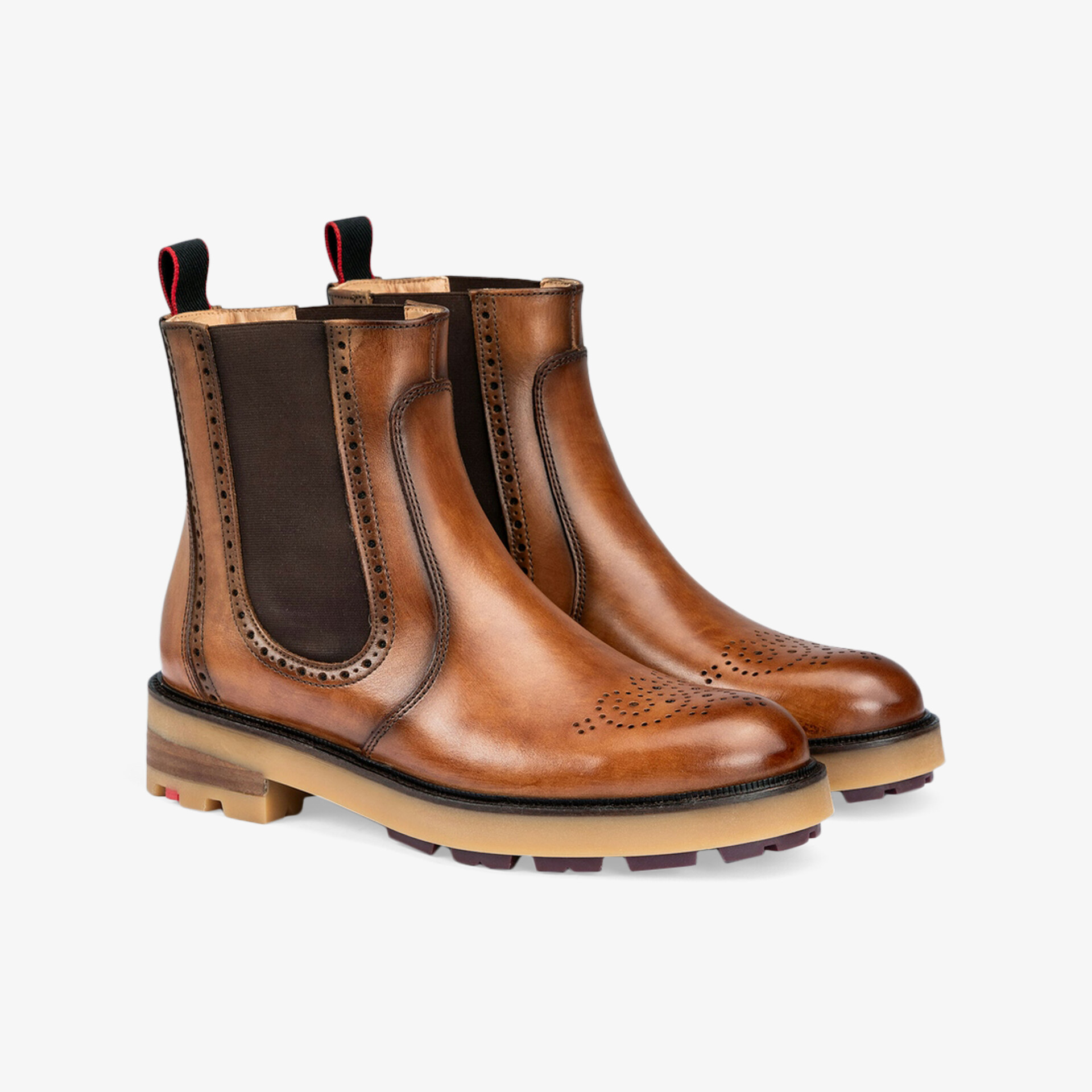 LLOYD Umi Unisex Chelsea Boots braun