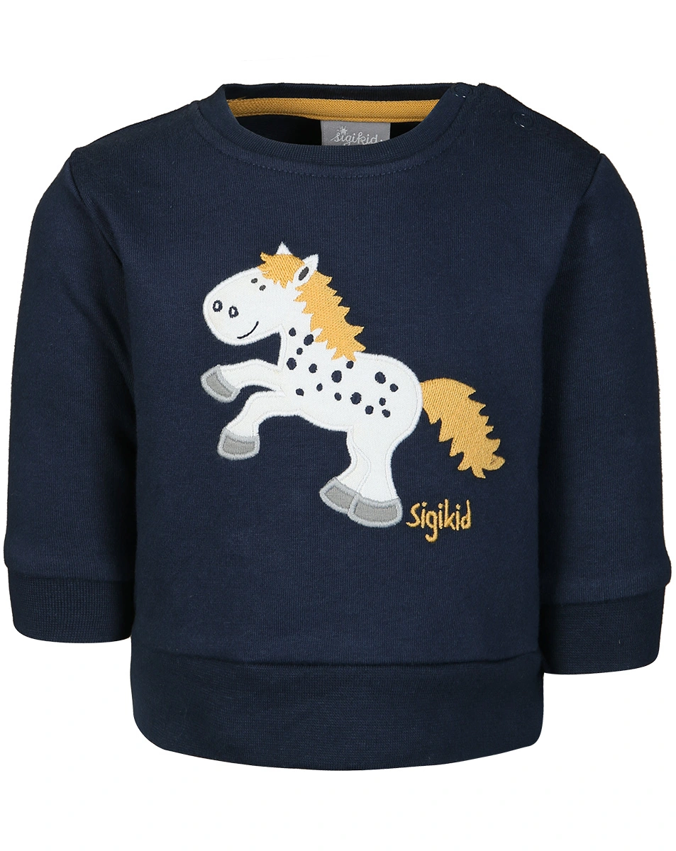 Sweatshirt KLEINES PONY in dunkelblau
