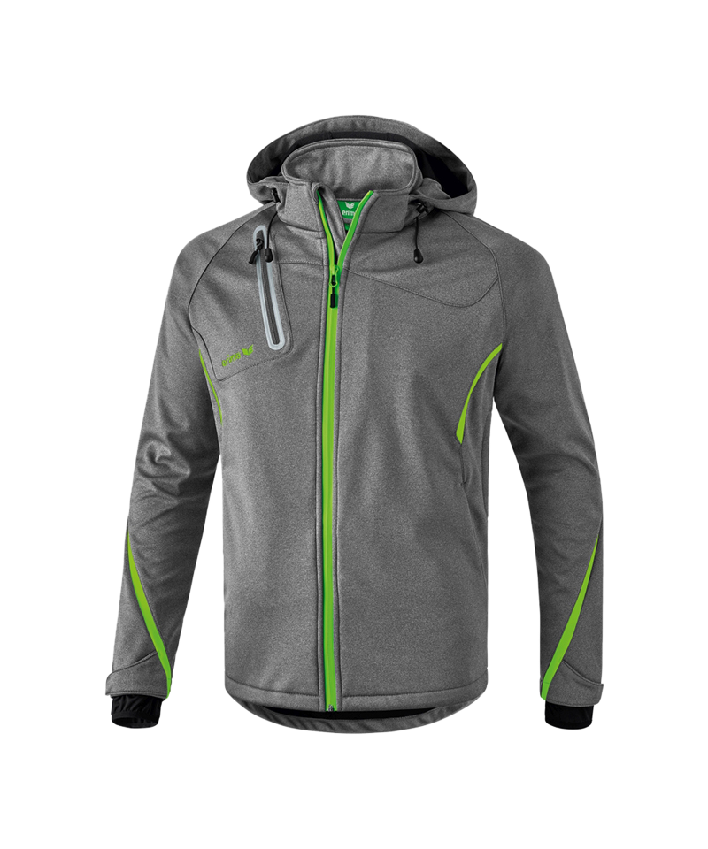 Erima Softshell Jacke Active Wear Kids Grau