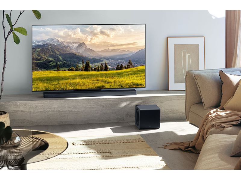 Samsung Soundbar HW-QS700F 3.1.2 Soundbar mit 345 Watt Subwoofer